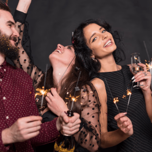 people-standing-with-burning-sparklers-party Party escorts in gurugram